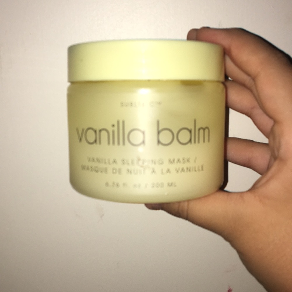 Vanilla Balm Sleeping Mask